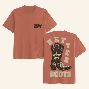 Shop Thomas Rhett Merch 2025 Terracotta T-Shirt Best Gifts For Friends - Roseregae