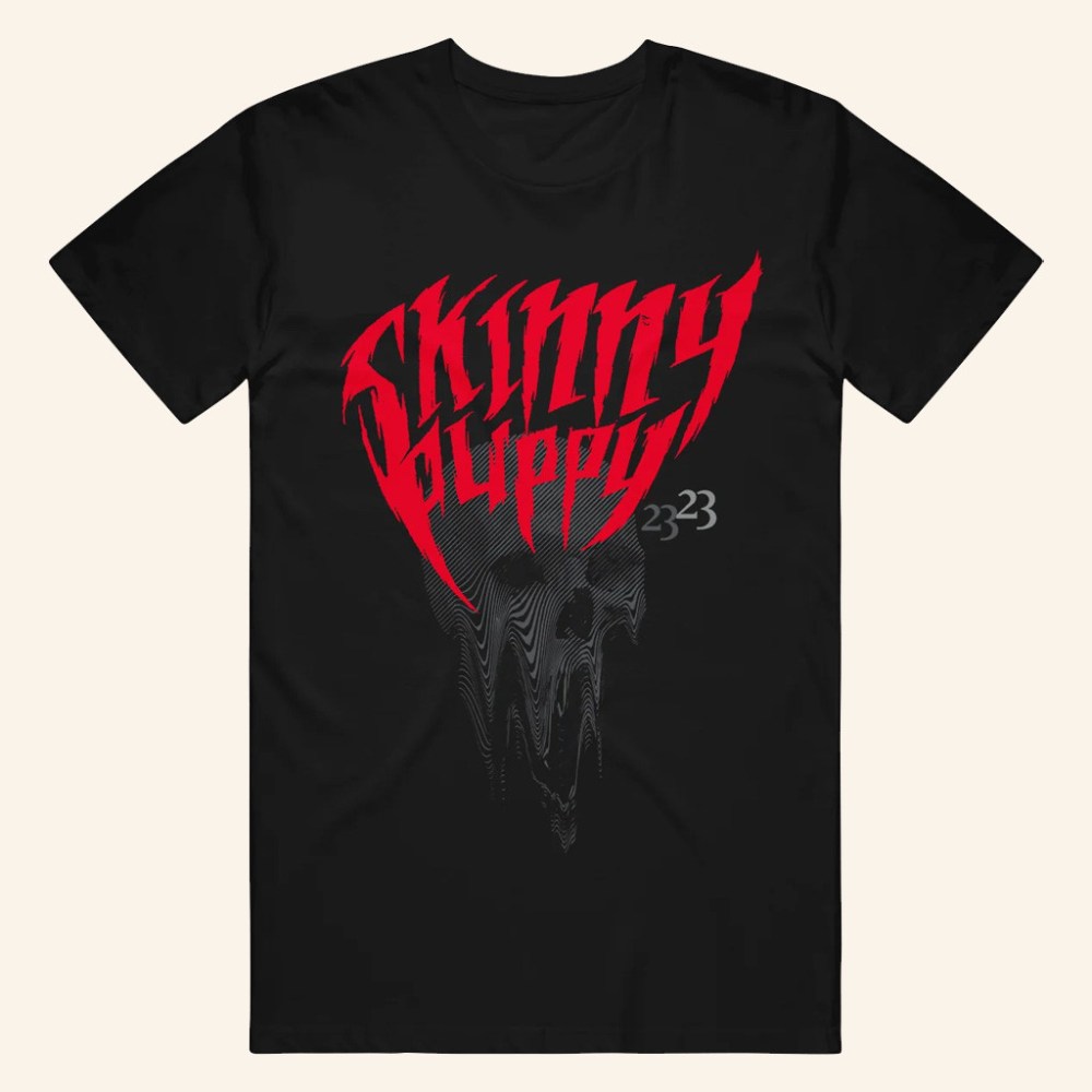 Skinny Puppy Merch Drip Skull Shirt Gifts For Music Enthusiasts - Roseregae