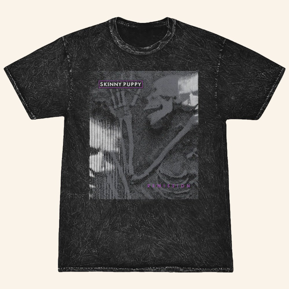 Skinny Puppy Merch Remission Wash Shirt Presents For Music Lovers - Roseregae