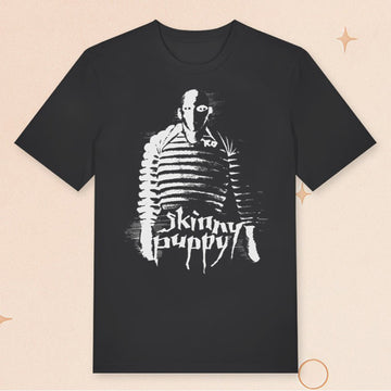Skinny Puppy Merch Skinny Puppy Stripes T-Shirt Unique Gifts For Music Lovers - Roseregae