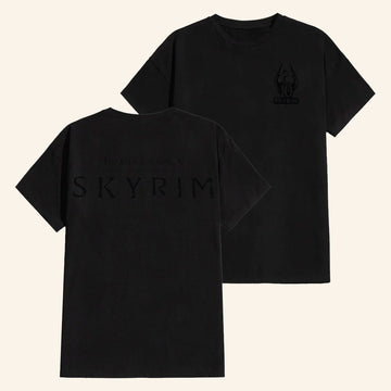 Skyrim Merch Skyrim 10th Anniversary T-Shirt Birthday Gift For Husband - Roseregae
