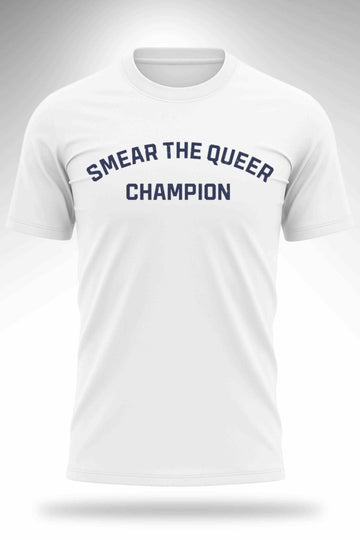 Smear The Queer Champion Shirt Gifts For Him - Roseregae