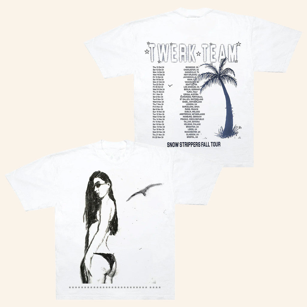 Snow Strippers Merch Twerk Team T-Shirt Cool Gifts For Music Lovers - Roseregae