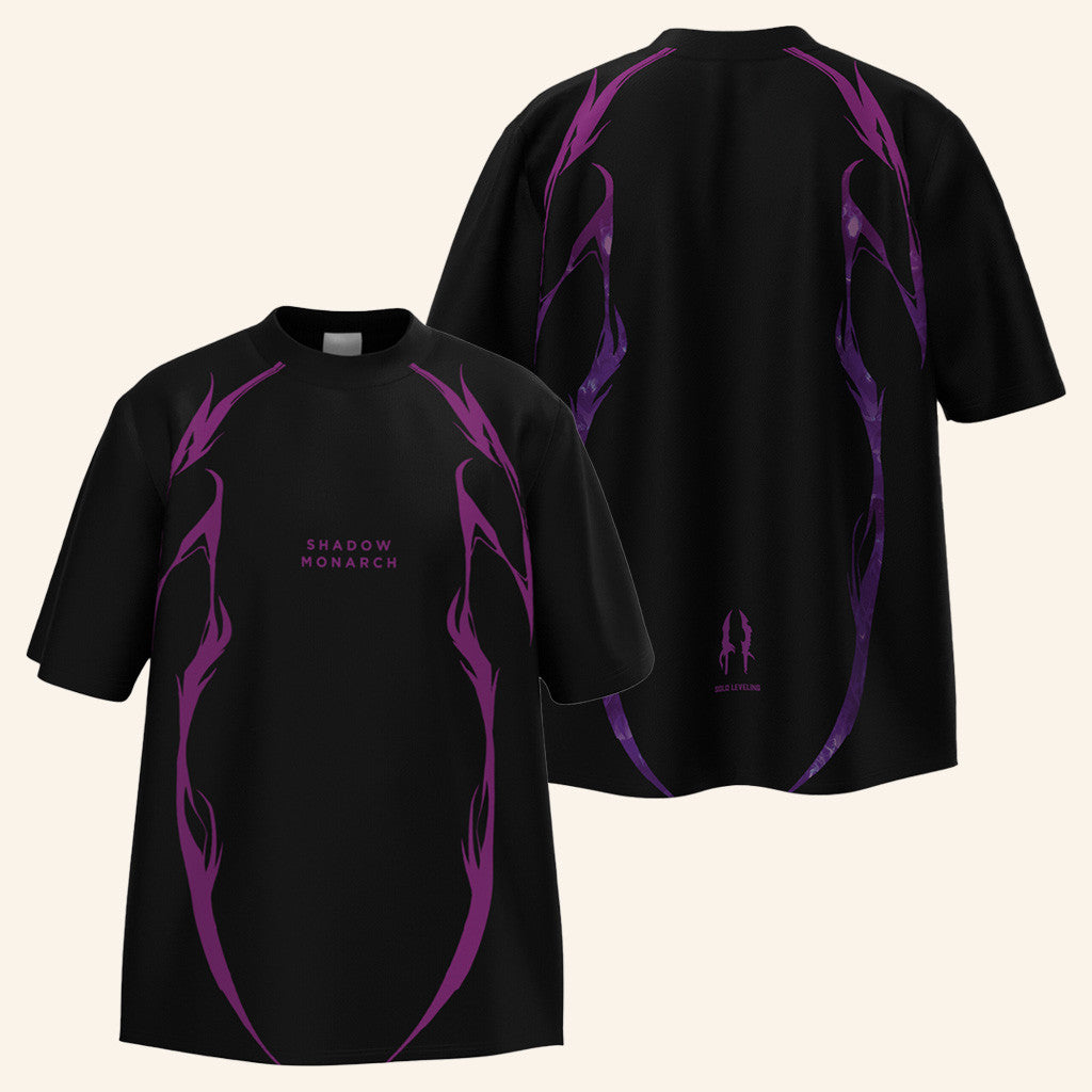 Solo Leveling Merch Shadow Monarch T-Shirt Gifs For Besties - Roseregae