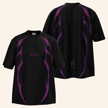 Solo Leveling Merch Shadow Monarch T-Shirt Gifs For Besties - Roseregae
