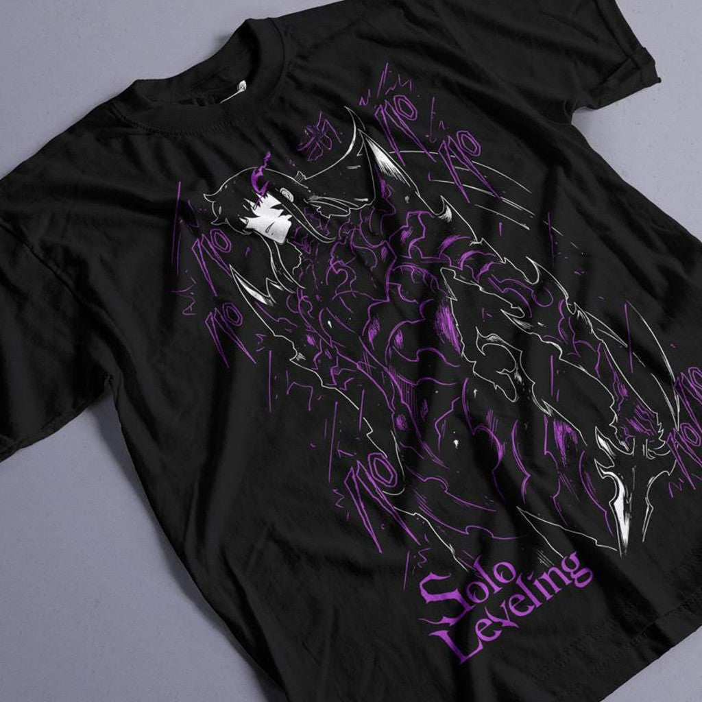 Solo Leveling Merch Solo Leveling Anime T-Shirt Gifs For Besties - Roseregae