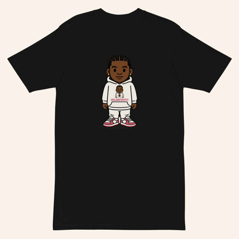 Soulja Boy Drip Co Merch Soulja Boy Drip Co Cartoon T-Shirt Gifts For Rap Lovers - Roseregae