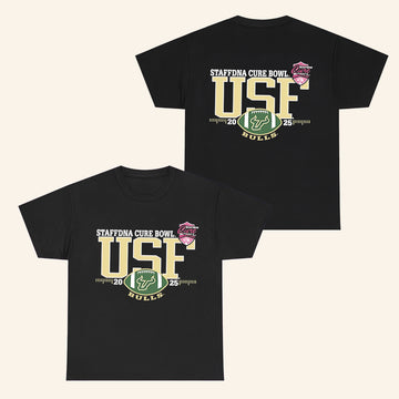 South Florida Football 2025 Cure Bowl Bound T-Shirt Fan Merch Gifts For Brothers - Roseregae