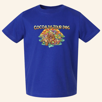 Stick Figure Merch Cocoa The Tour Dog T-Shirt Music Gift Ideas For Guys - Roseregae