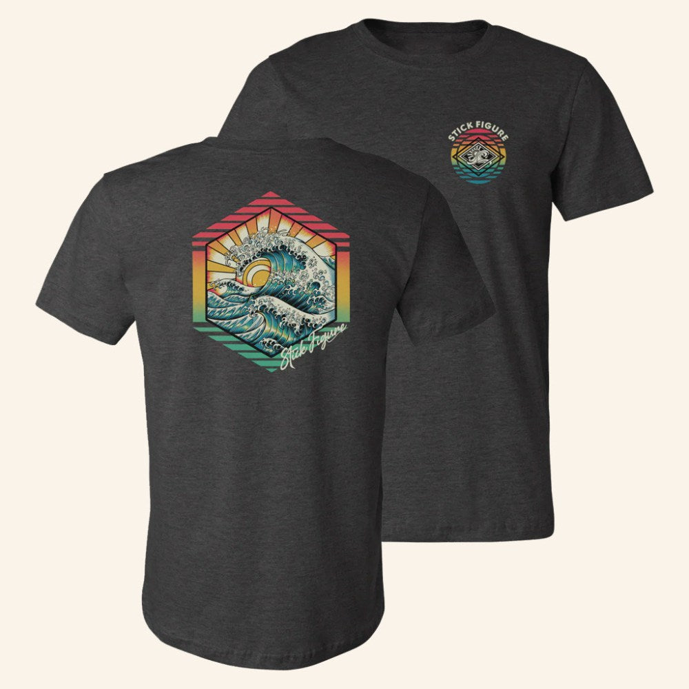 Stick Figure Merch Riptide T-Shirt Music Lover Gift Ideas For Him - Roseregae