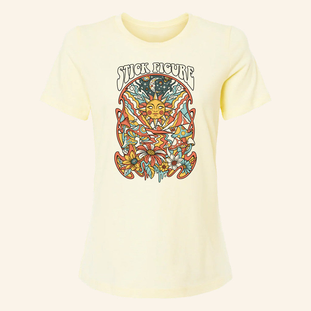 Stick Figure Merch Wisdom Sun T-Shirt Birthday Gift Ideas For Girlfriend - Roseregae