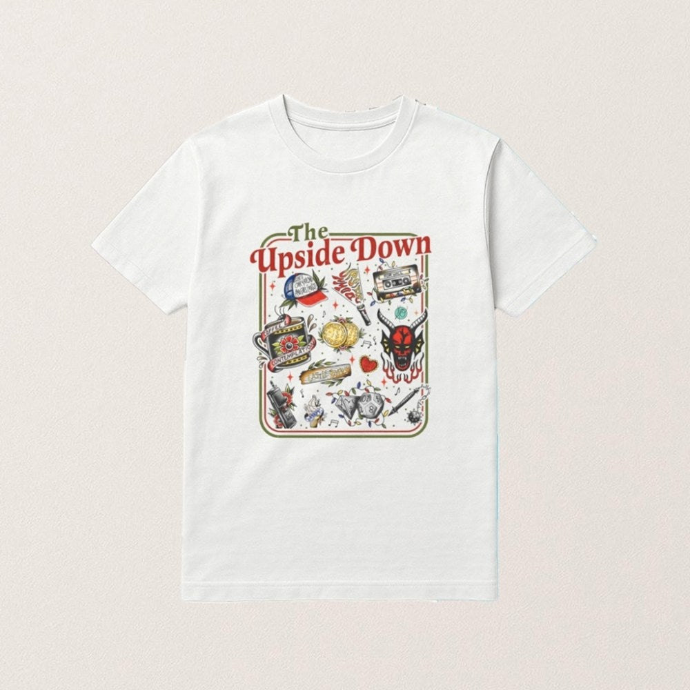 Stranger Things Merch Welcome To The Up And Side Down Shirt 2025 Gifts For Fans - Roseregae