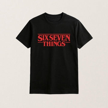 Stranger Things Season 5 Six Seven Things T-Shirt Stranger Things Merch Funny Gifts For Him - Roseregae