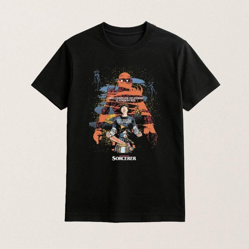 Stranger Things Season 5 T-Shirt Butcher Billy Sorcerer Fan Shirt Gifts For Friends - Roseregae