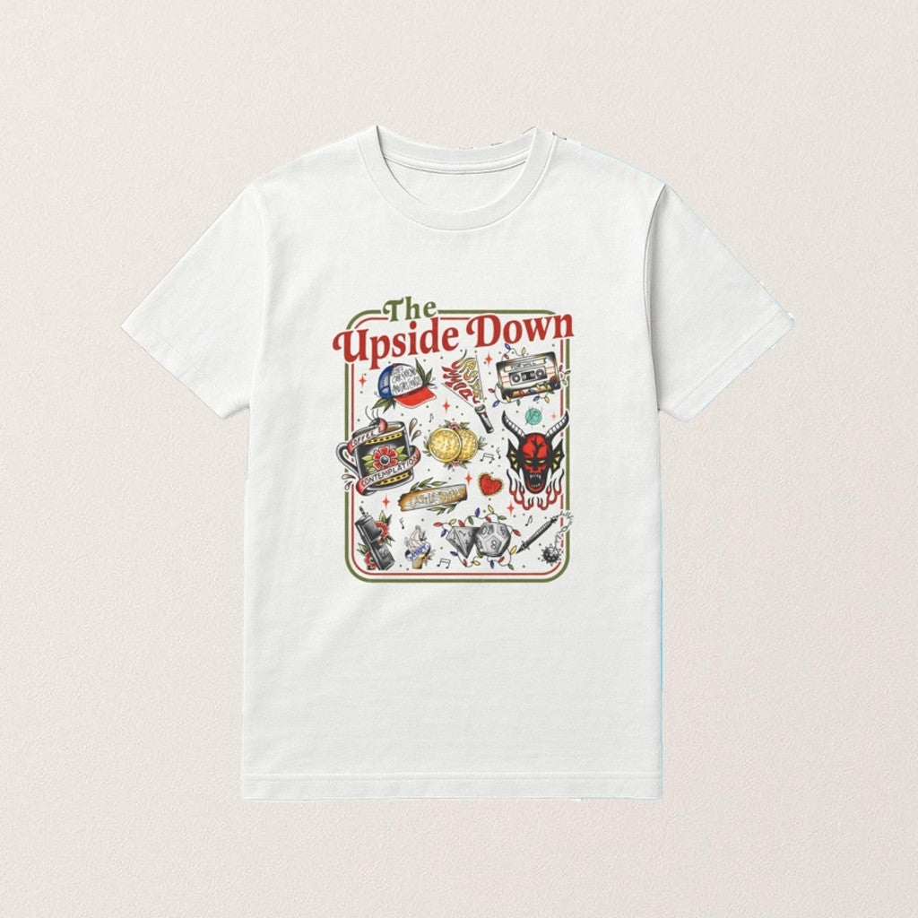 Stranger Things T-Shirt Welcome To The Up And Side Down Shirt Fantasy Gifts - Roseregae