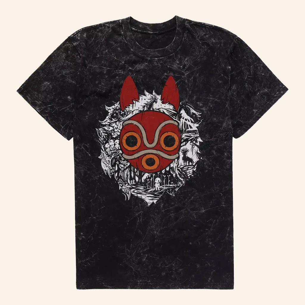 Studio Ghibli Merch Princess Mononoke Gods And Spirits T-Shirt Best Gifts For Boyfriend - Roseregae