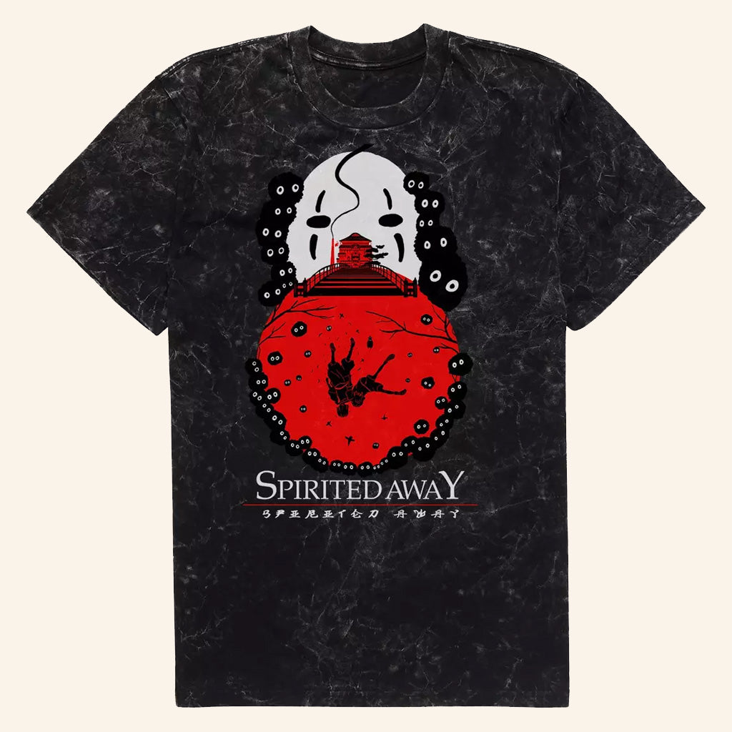 Studio Ghibli Merch Spirited Away Falling Deeper T-Shirt Great Gifts For Anime Lovers - Roseregae