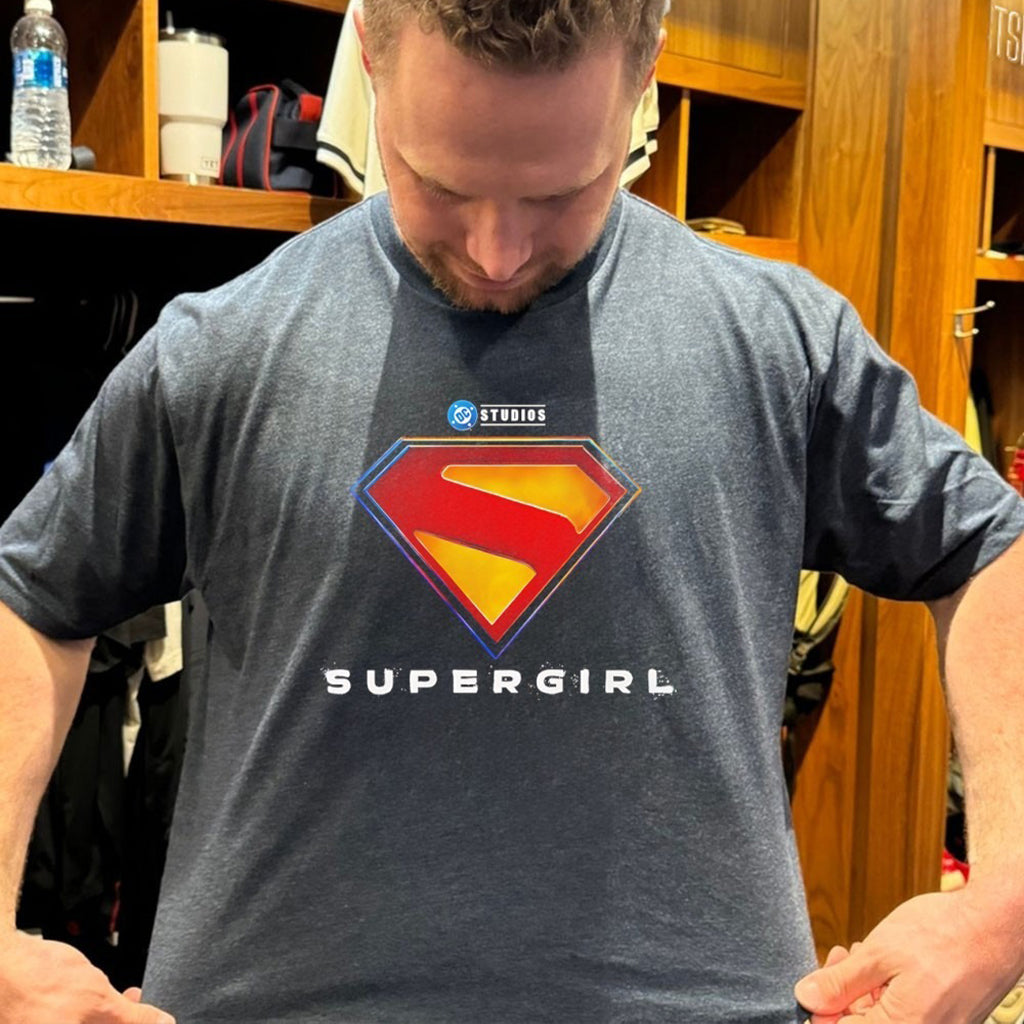 Supergirl 2026 Movie Logo T Shirt - Roseregae