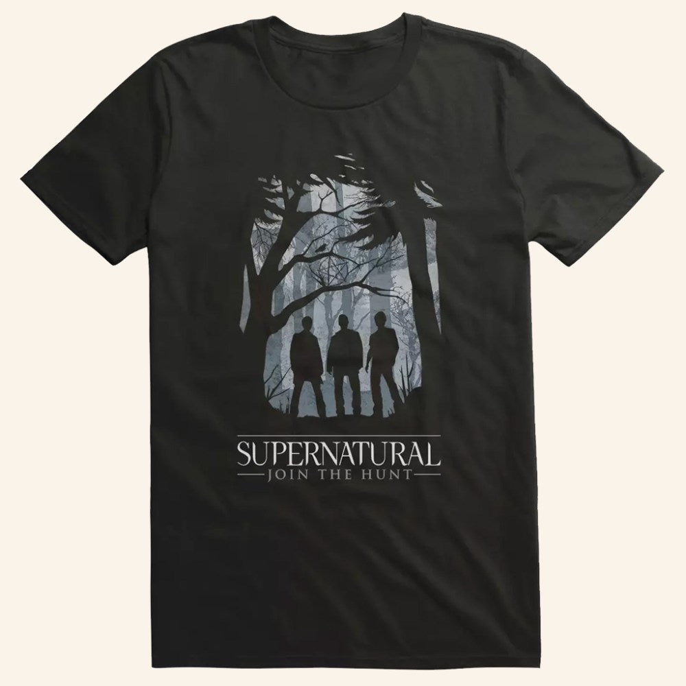Supernatural Merch Forest Join The Hunt T-Shirt Birthday Gift Ideas For Him - Roseregae