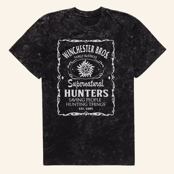 Supernatural Merch Winchester Bros T-Shirt Best Gifts For Boyfriend - Roseregae