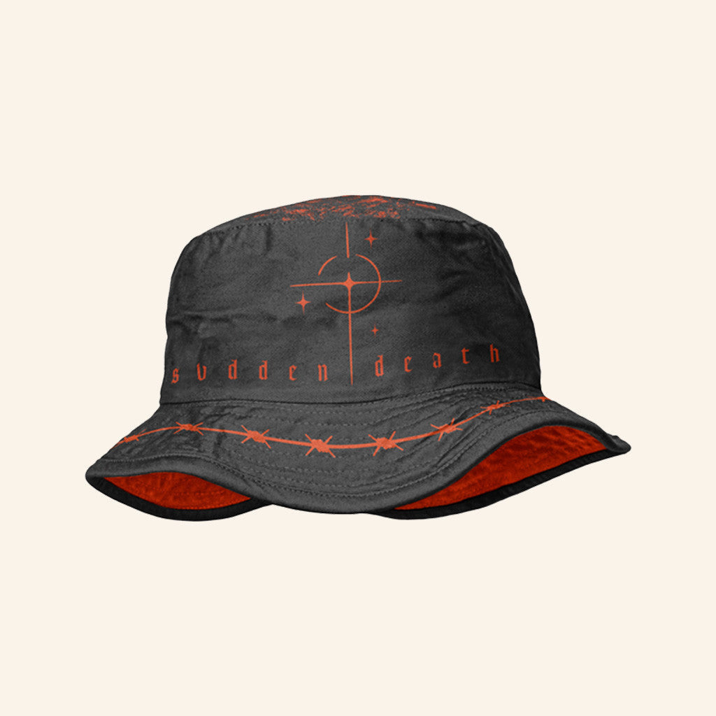 Svdden Death Merch Reversible Maze Bucket Hat Gift Ideas For Boyfriend - Rose Regae