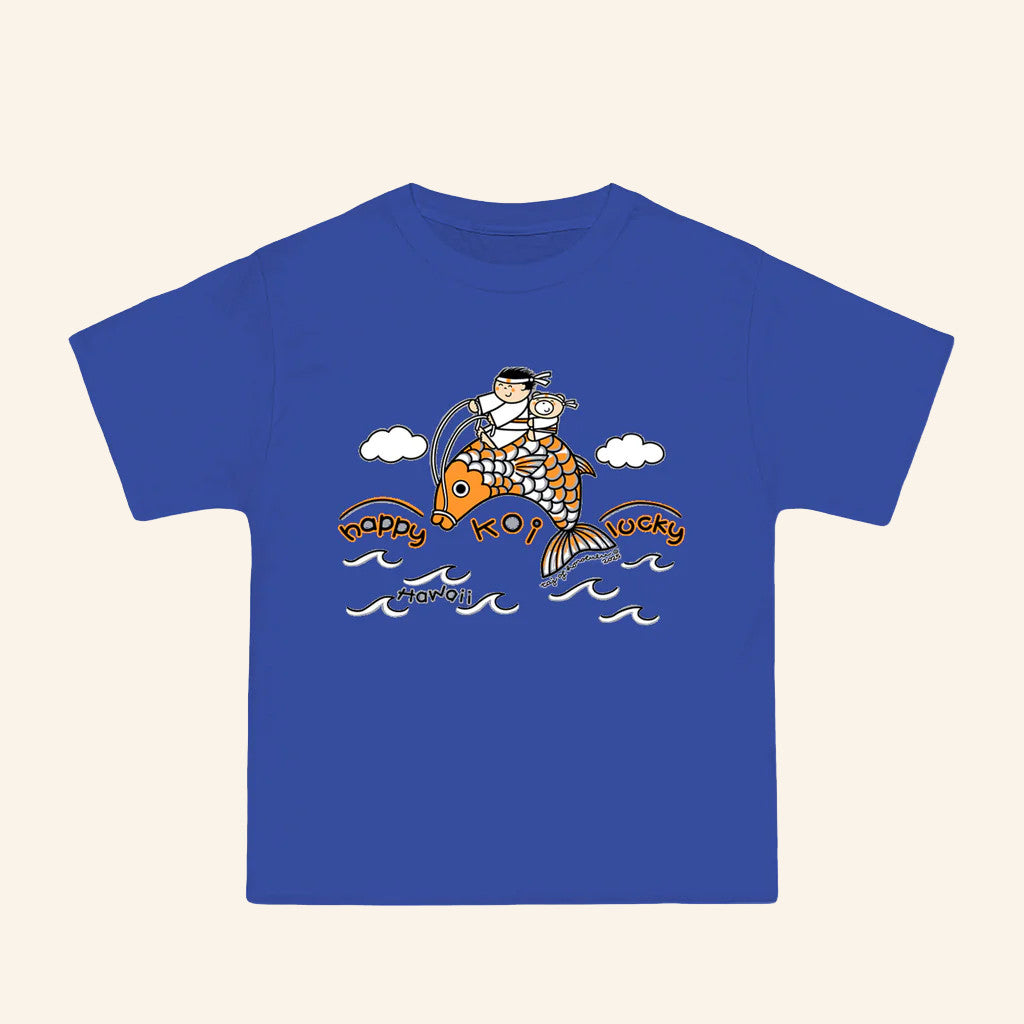 Taj Clubhouse Merch Happy Koi Lucky T-Shirt Birthday Gifts For Besties - Roseregae