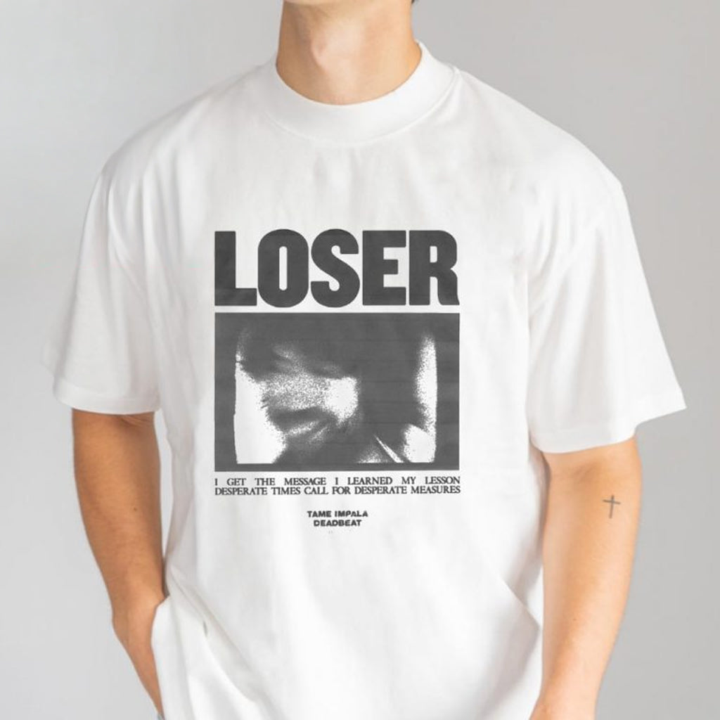 Tame Impala Merch Loser Deadbeat Tour 2025 T-Shirt Cool Gifts For Music Lovers - Roseregae
