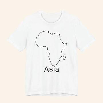 Terrible Maps Merch Africa Asia T-Shirt Hilarious Maps Shirt Gifts For Friends - Roseregae