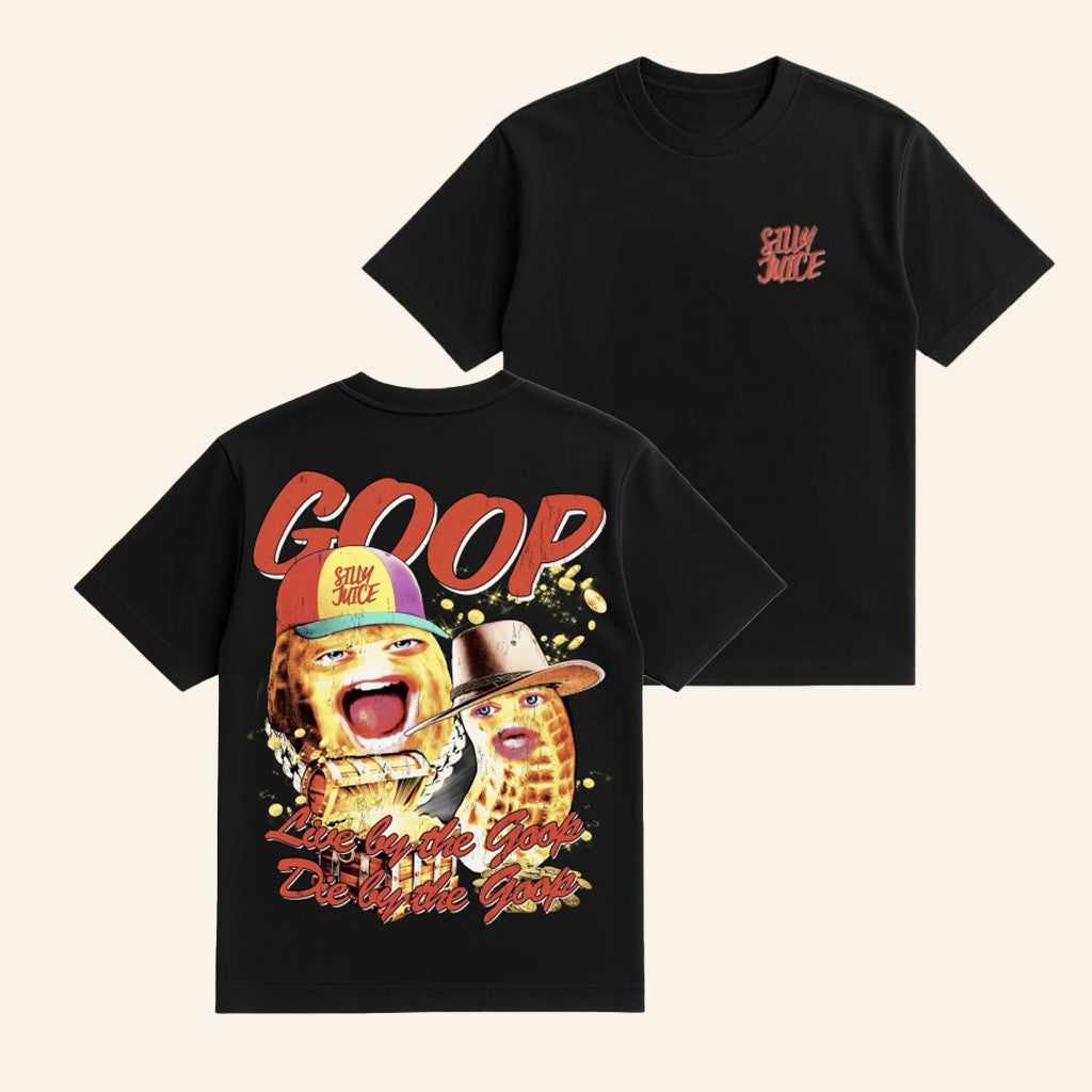 The Burnt Peanut Merch Live By The Goop T-Shirt Funny The Burnt Peanut Shirt Fan Gifts - Roseregae