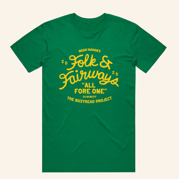 The Busyhead Project Merch 2025 Folk And Fairways All Fore One T-Shirt Gifts For Music Fans - Roseregae