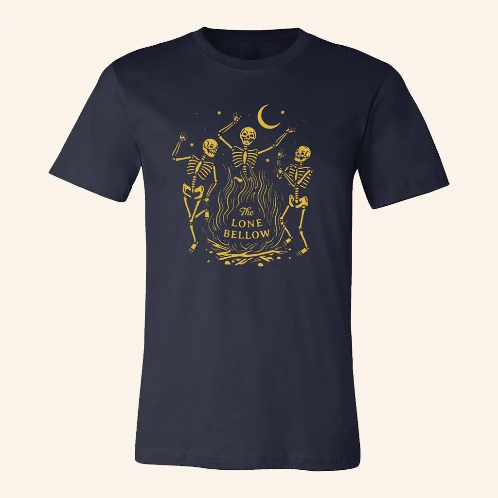 The Lone Bellow Merch Skeleton T-Shirt Gifts For Dad - Roseregae