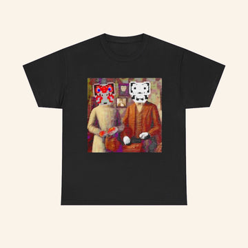 The Lost Bear T-Shirt Pixel Robot Portrait Shirt Unique Gifts For Boyfriend - Roseregae