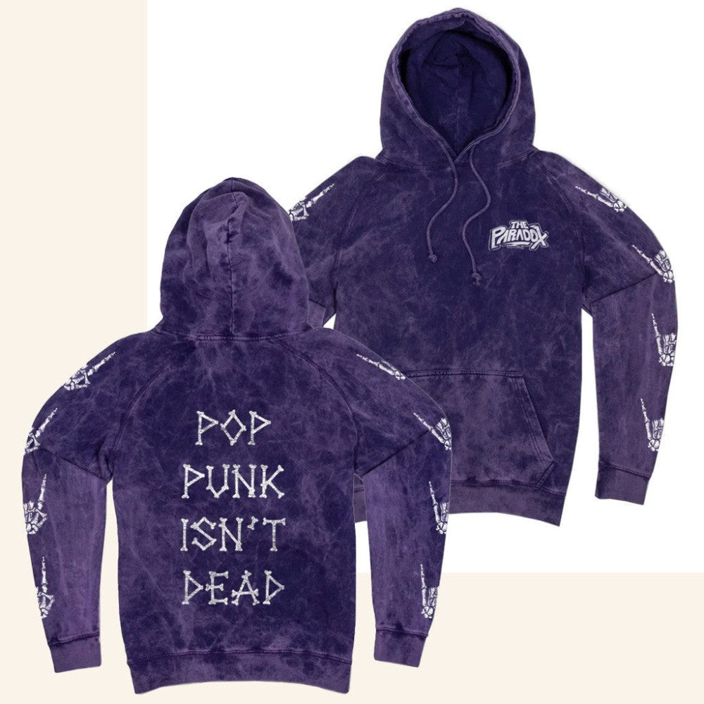 The Paradox Merch Purple Acid Wash Hoodie Gifs For Husband - Roseregae