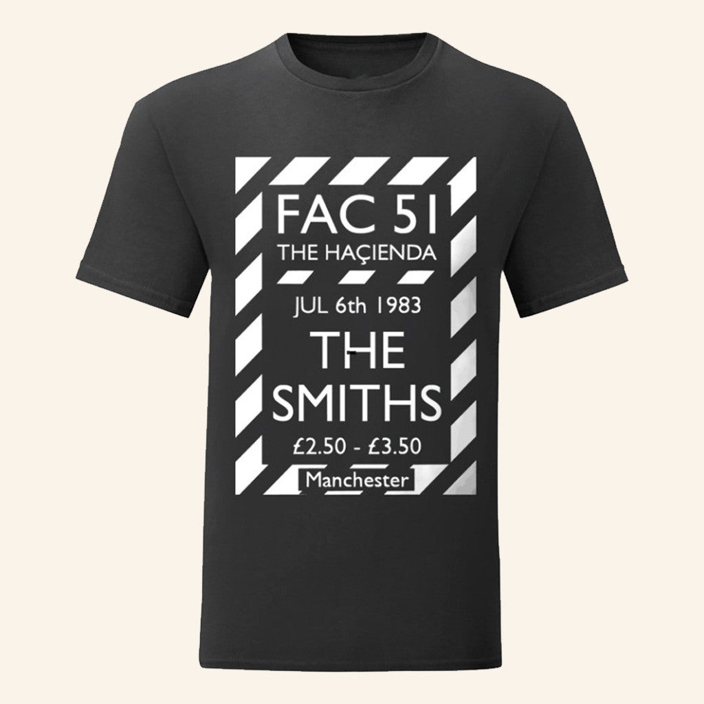 The Smiths Merch HaCienda Manchester Poster Gig The Smiths T-Shirt Gifts For Music Fans - Roseregae