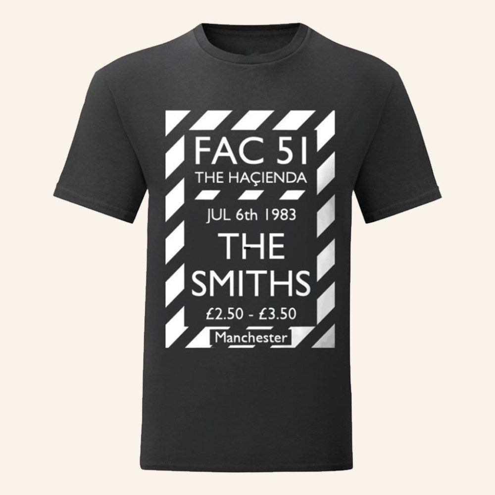 The Smiths Merch HaCienda Manchester Poster Gig The Smiths T-Shirt Gifts For Music Fans - Roseregae