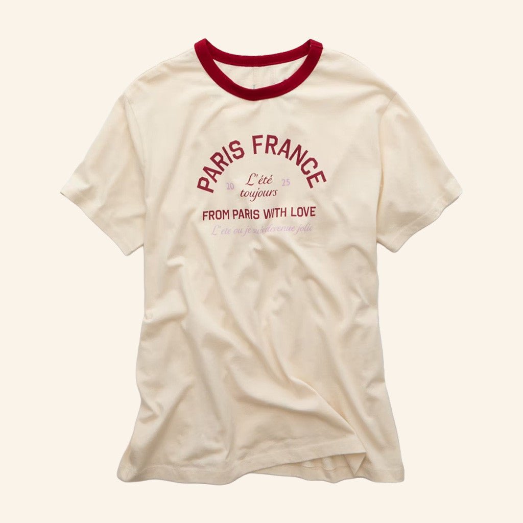 The Summer I Turned Pretty Merch Paris France T-Shirt Best Gifts For Friends - Roseregae