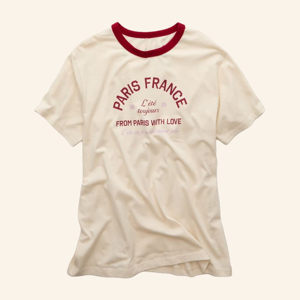 The Summer I Turned Pretty Merch Paris France T-Shirt Best Gifts For Friends - Roseregae
