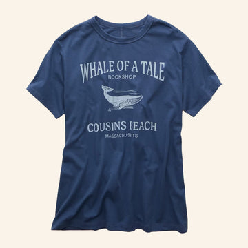 The Summer I Turned Pretty Merch Whale Of A Tale Bookshop T-Shirt Gifts For Besties - Roseregae