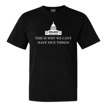 This Is Why We Can't Have Nice Things The White House Shirt Funny Political Tee - Roseregae