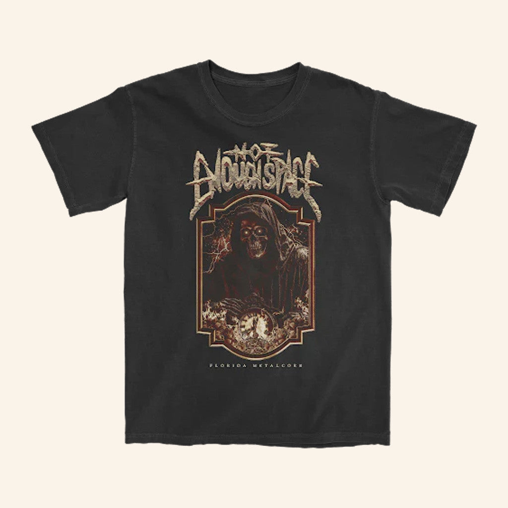 Thriller Records Merch Not Enough Space Death Metal Black T-Shirt Husband Gifts - Roseregae