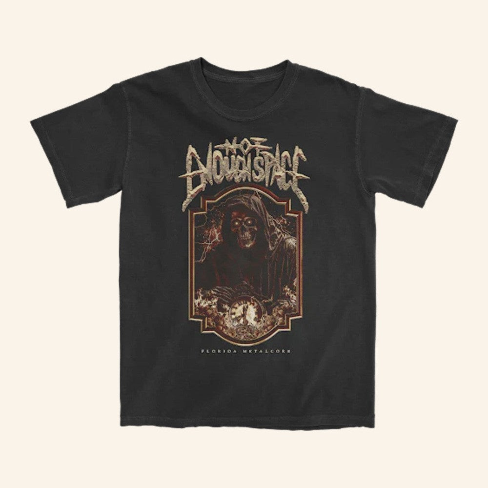 Thriller Records Merch Not Enough Space Death Metal Black T-Shirt Husband Gifts - Roseregae
