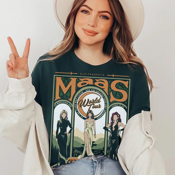 Throne Of Glass Merch Maasverse T-Shirt Unique Birthday Gift For Her - Roseregae