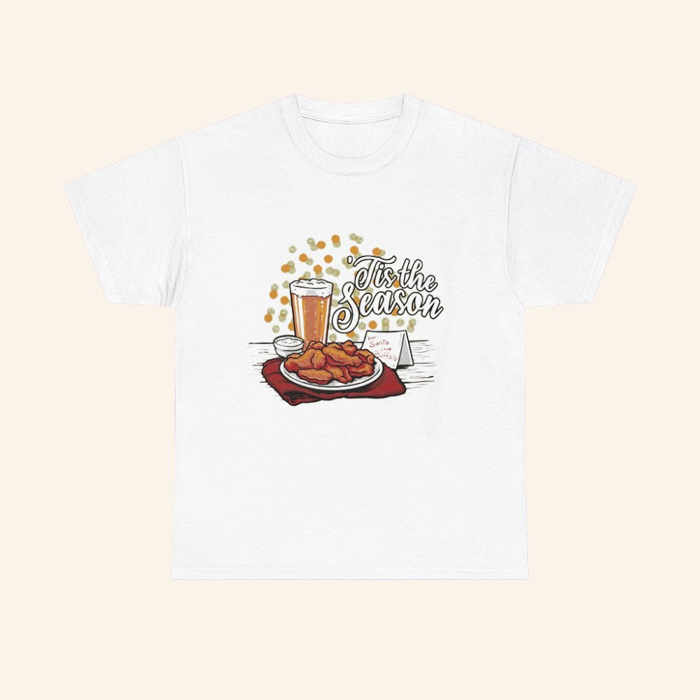 Tis The Season For Santa Love Buffalo T-Shirt Christmas Gifts For Husband - Roseregae