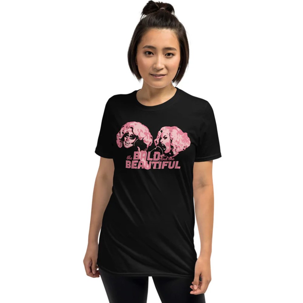 Trixie And Katya Merch The Bald And The Beautiful T-Shirt Gifts For Girlfriend - Roseregae