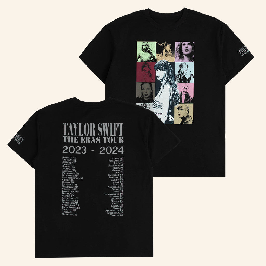 TS Merch The Eras Tour Through Toronto Black T-Shirt Gift Ideas For Swifties - Roseregae