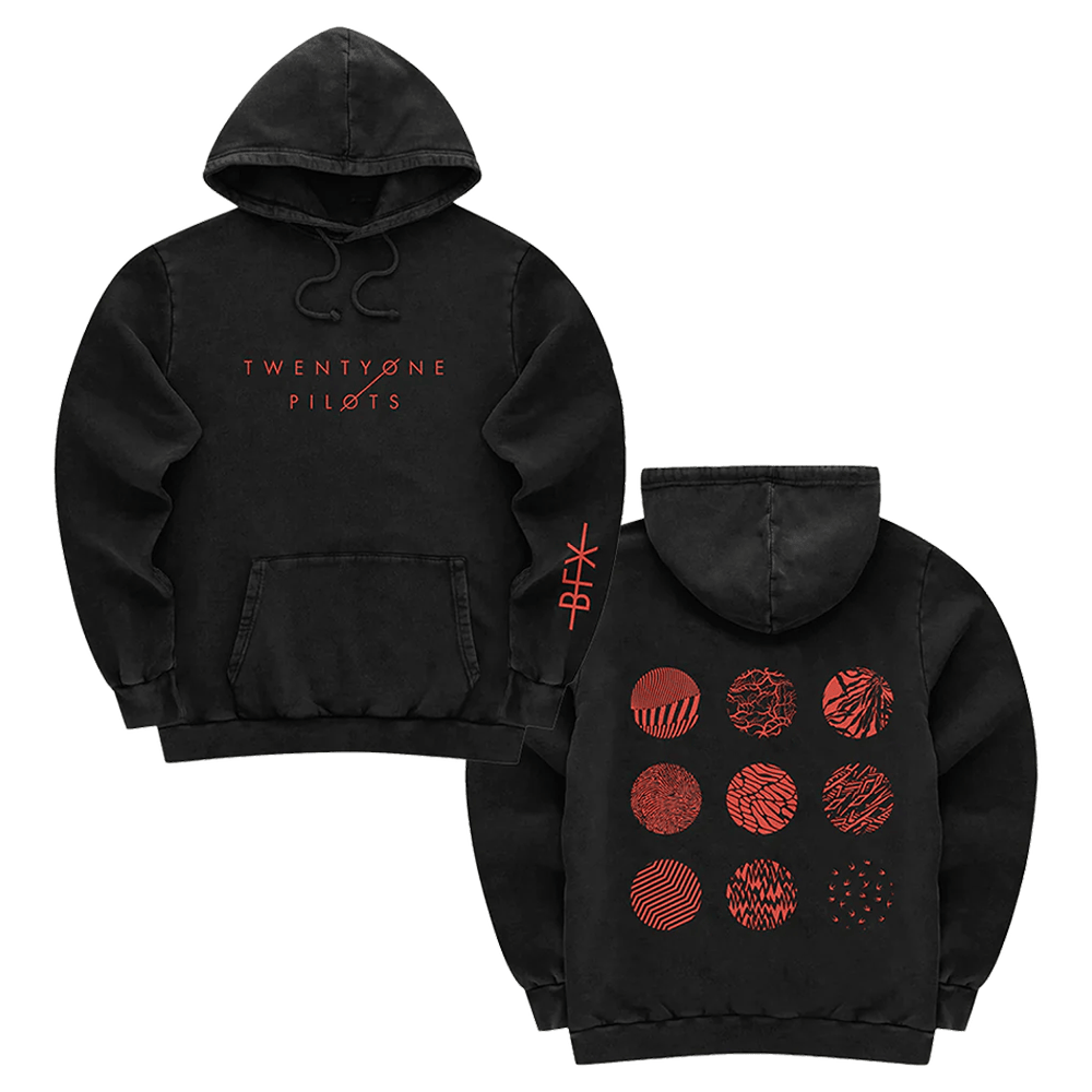 Twenty One Pilots Merch Blurryface Anniversary Hoodie Best Father's Day Gifts - Roseregae