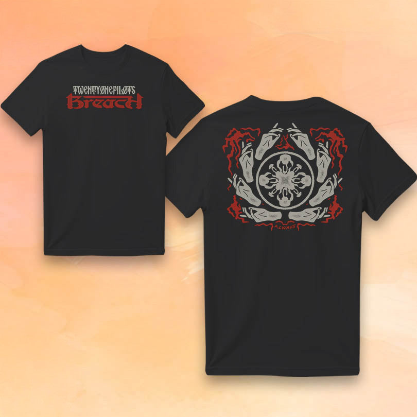 Twenty One Pilots Merch Breach Fear T-Shirt Music Lover Gift Ideas For Him - Roseregae