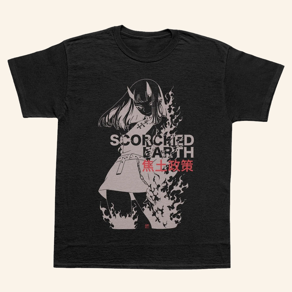 Umai Clothing Merch Scorched Earth T-Shirt Gifts For Best Friends - Roseregae