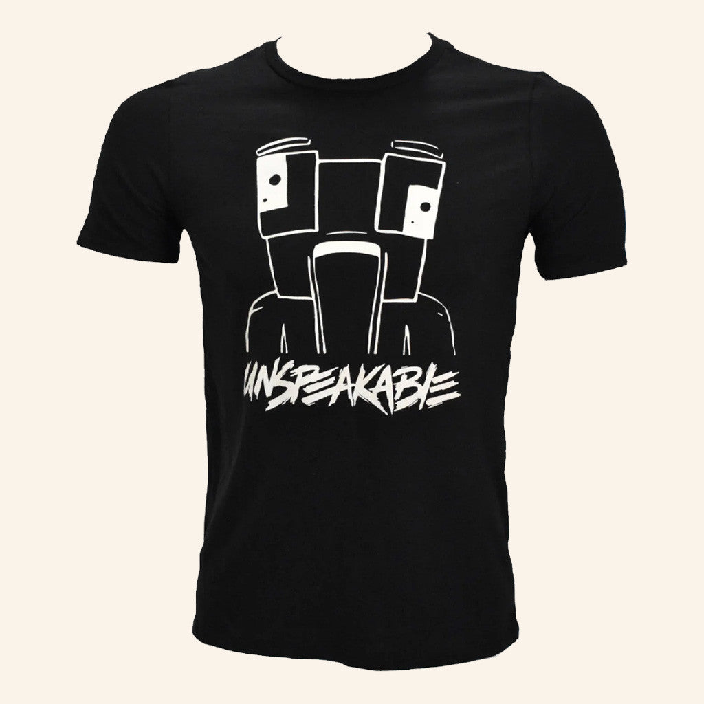Unspeakable Merch Black Icon T-Shirt Good Gifts For Girlfriend - Roseregae