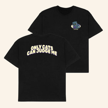 Vegetta777 Merch Only Cats Can Judge Me T-Shirt Gifts Ideas For Wife - Roseregae